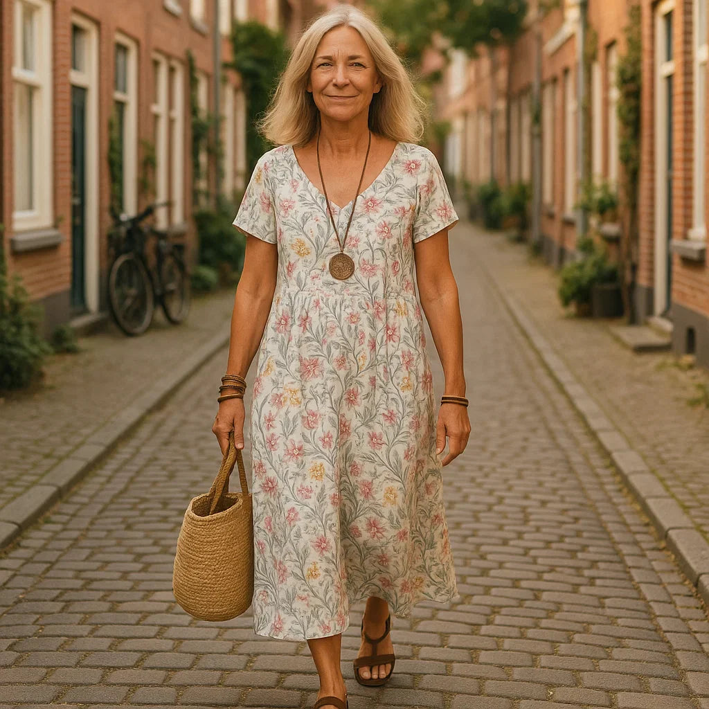 MELINE™ – ROBE À IMPRIMÉ FLORAL