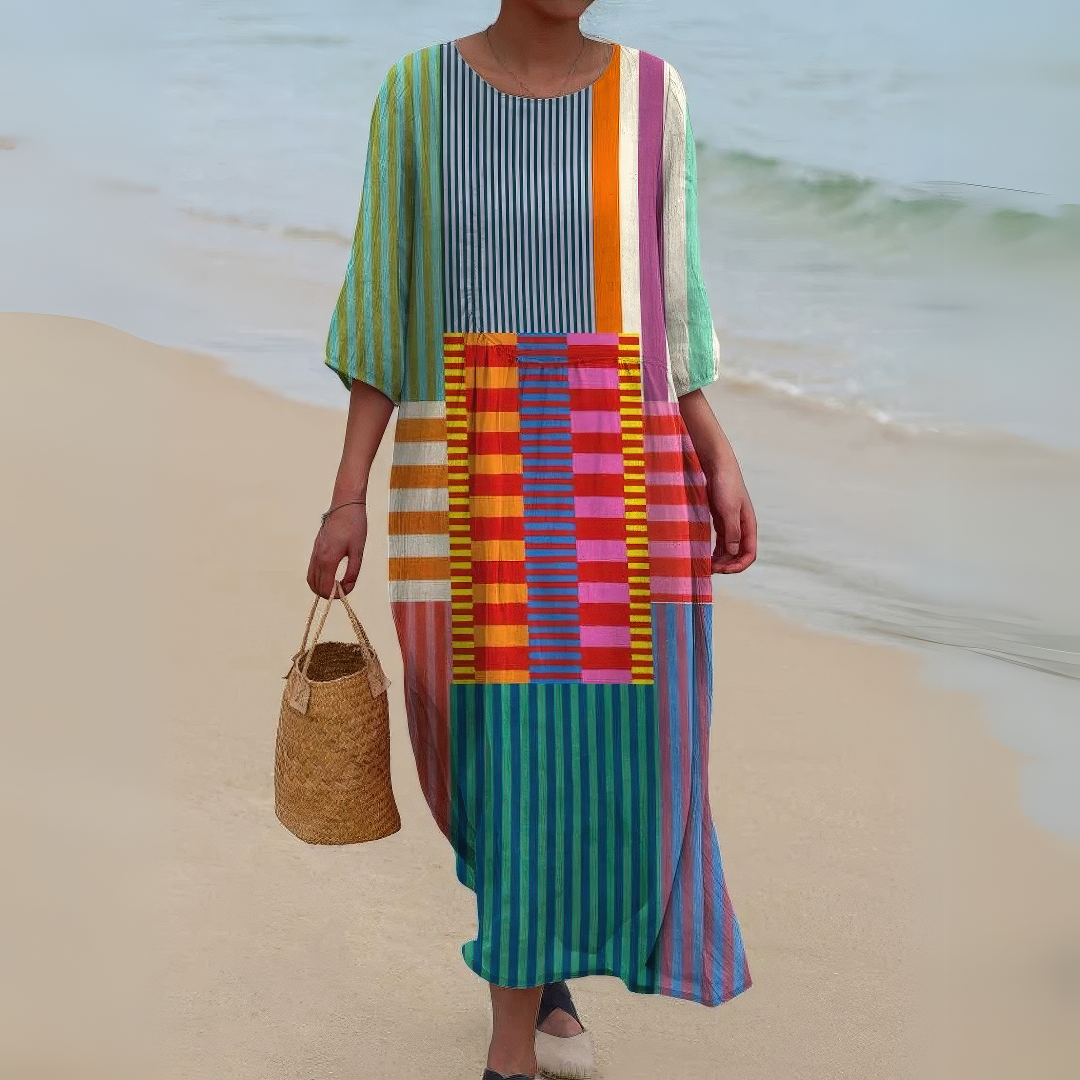Odile | Robe géométrique