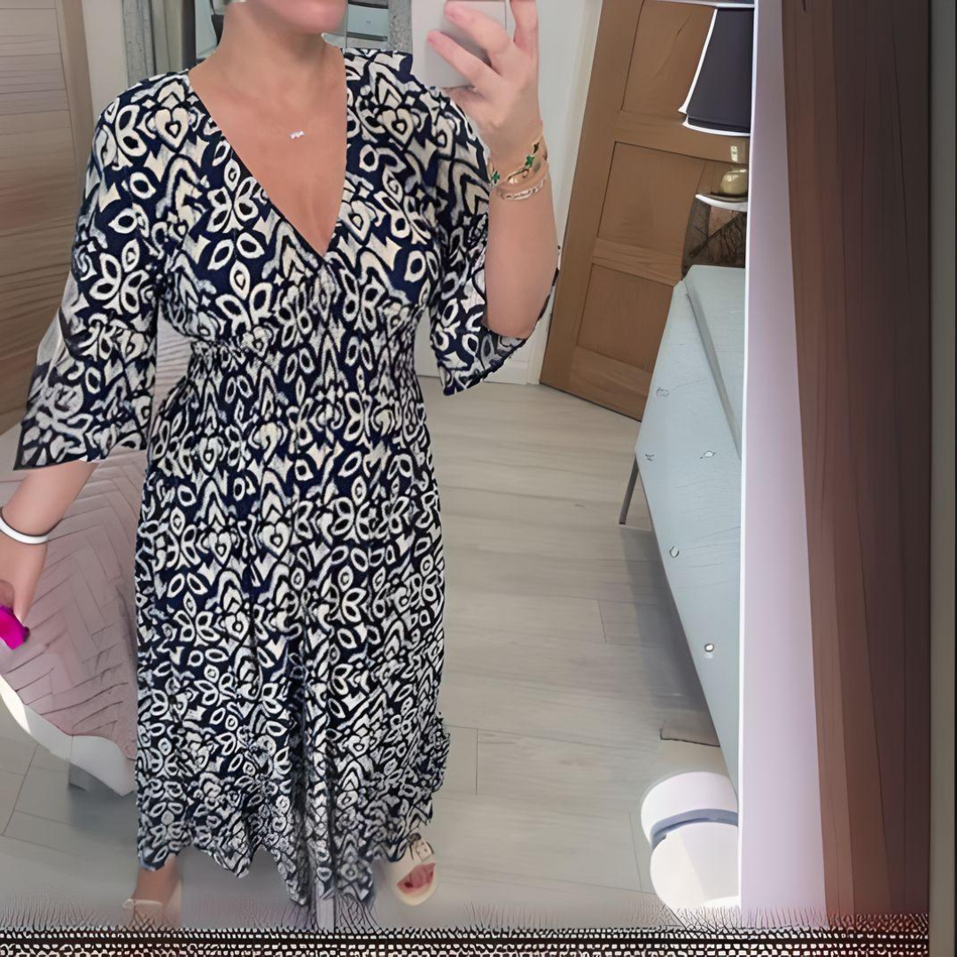 Robe imprimée boho Isabella™