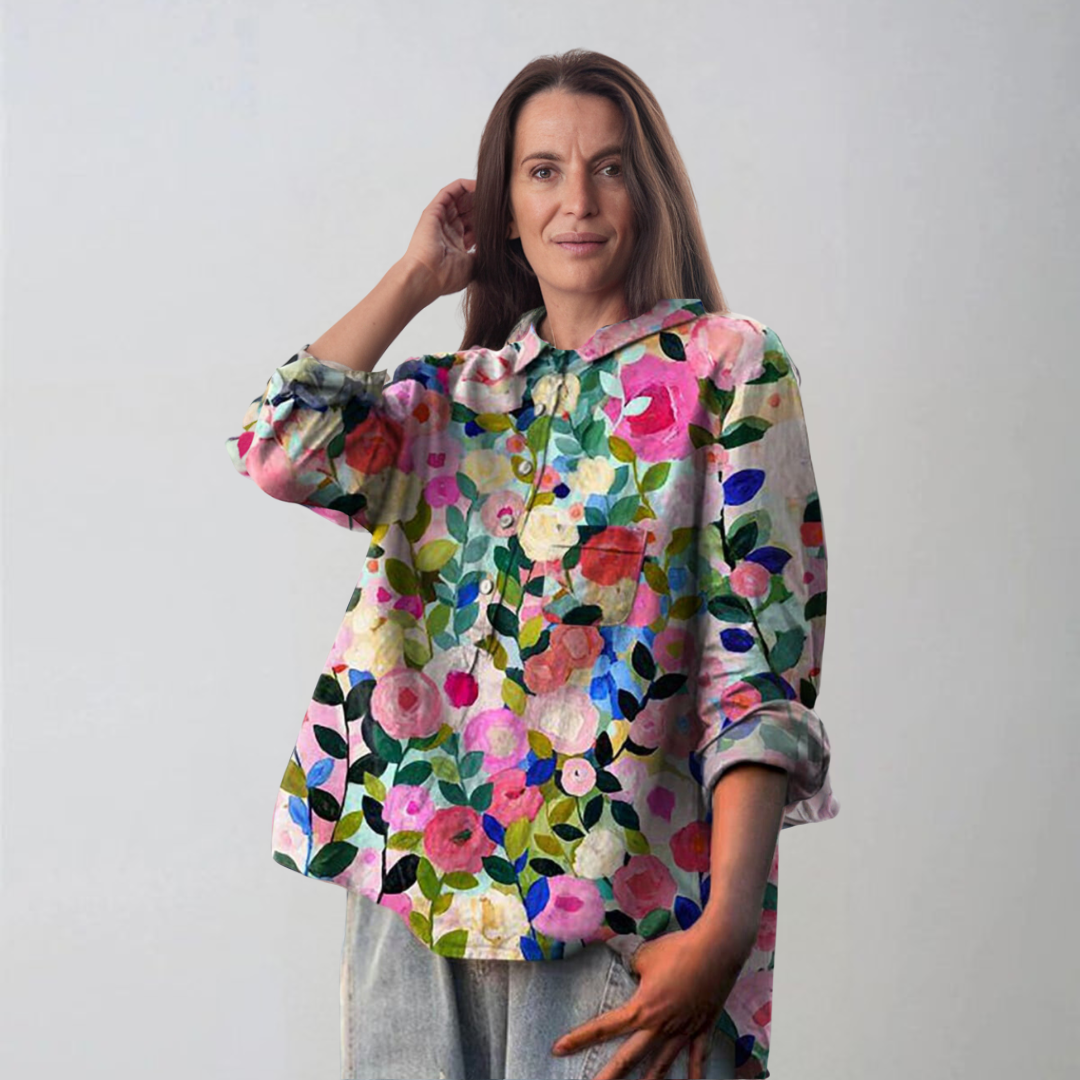 Lila | Blouse à Motif Floral