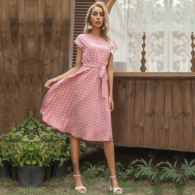 Shania | Élégante Robe à Pois