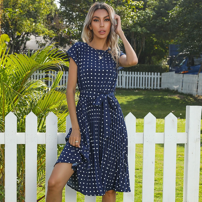 Shania | Élégante Robe à Pois