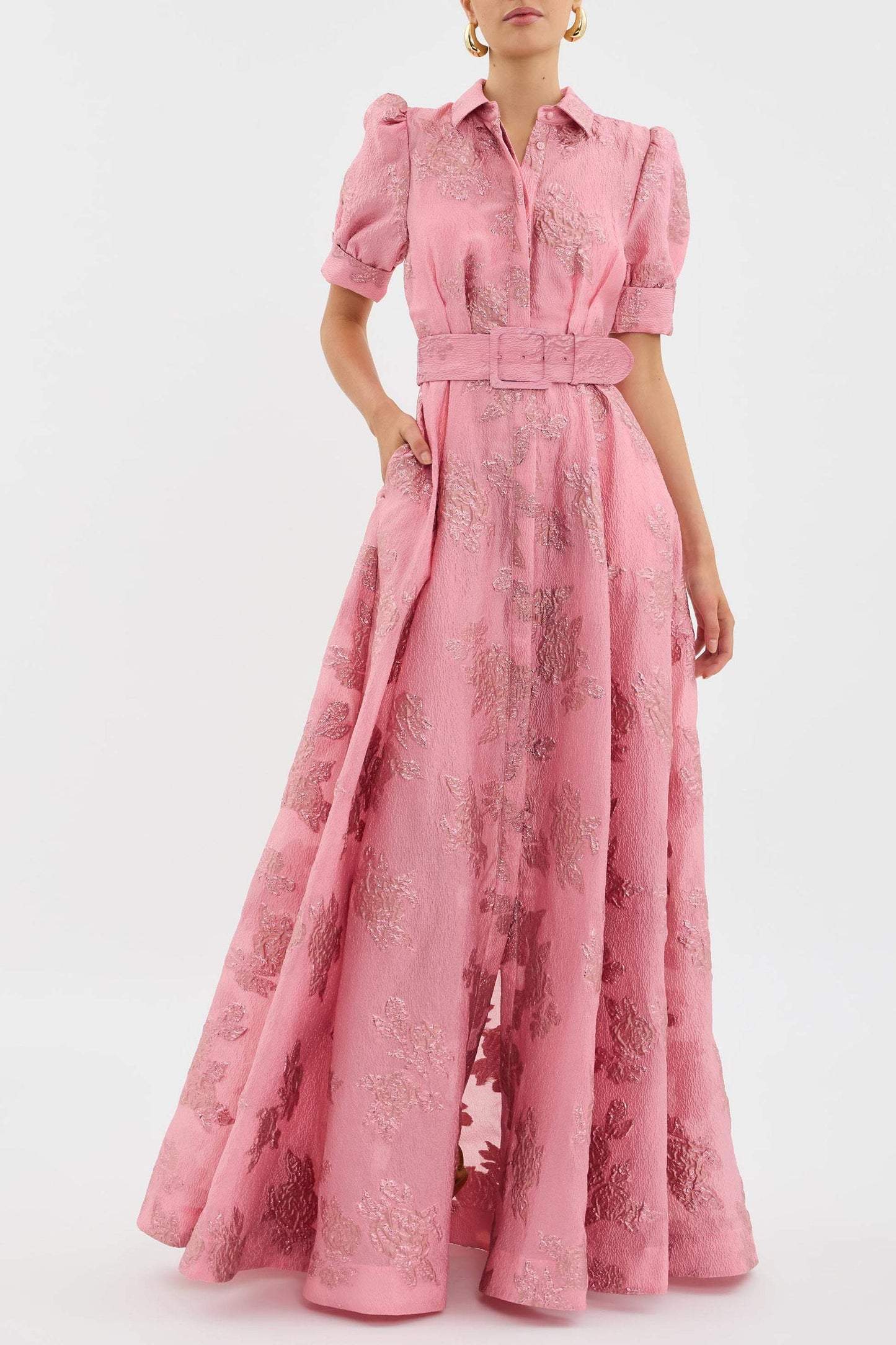 Anabella - Robe courte avec manches volumineuses