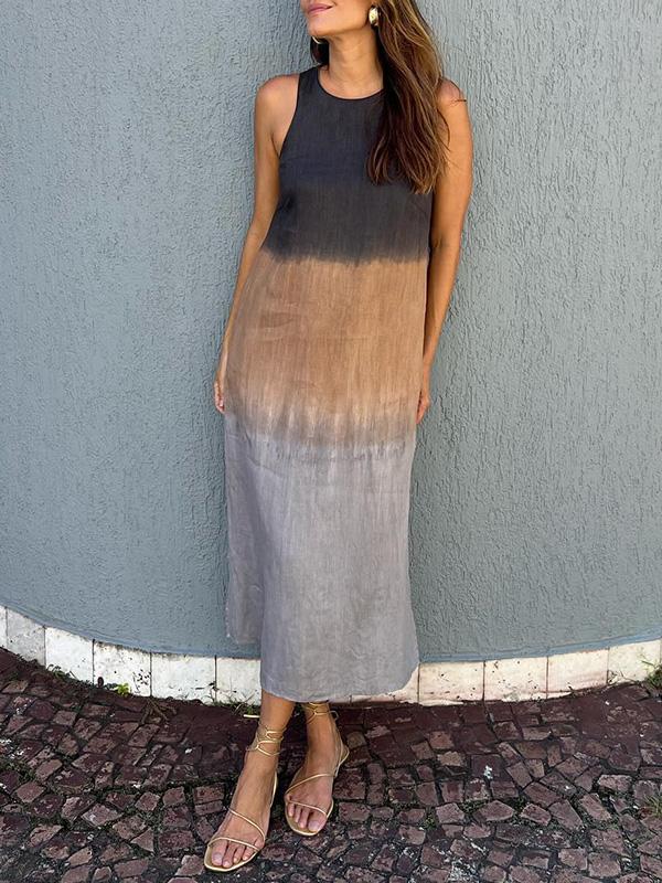 AMALIA | Robe Longue au Style Naturel et Confortable pour Toutes les Occasions