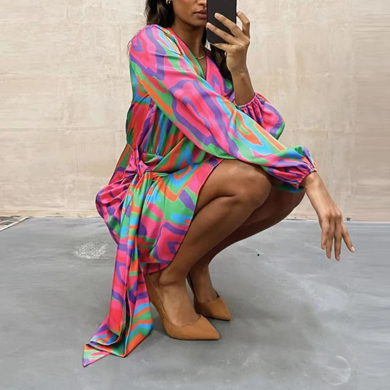 Maja ™ - Robe Longue Élégante et Confortable pour Femmes, Idéale pour Toutes les Occasions