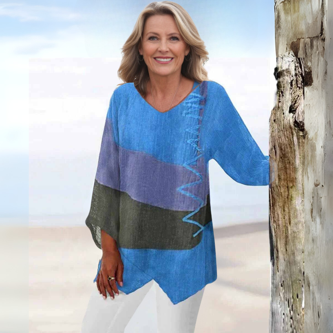 Maria | Blouse à manches longues avec coupe décontractée