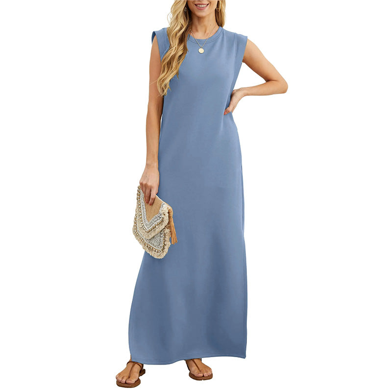 Robe maxi décontractée sans manches Yllona™