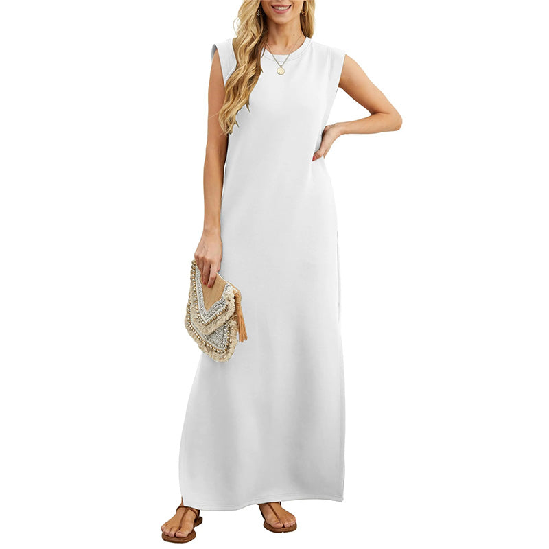 Robe maxi décontractée sans manches Yllona™