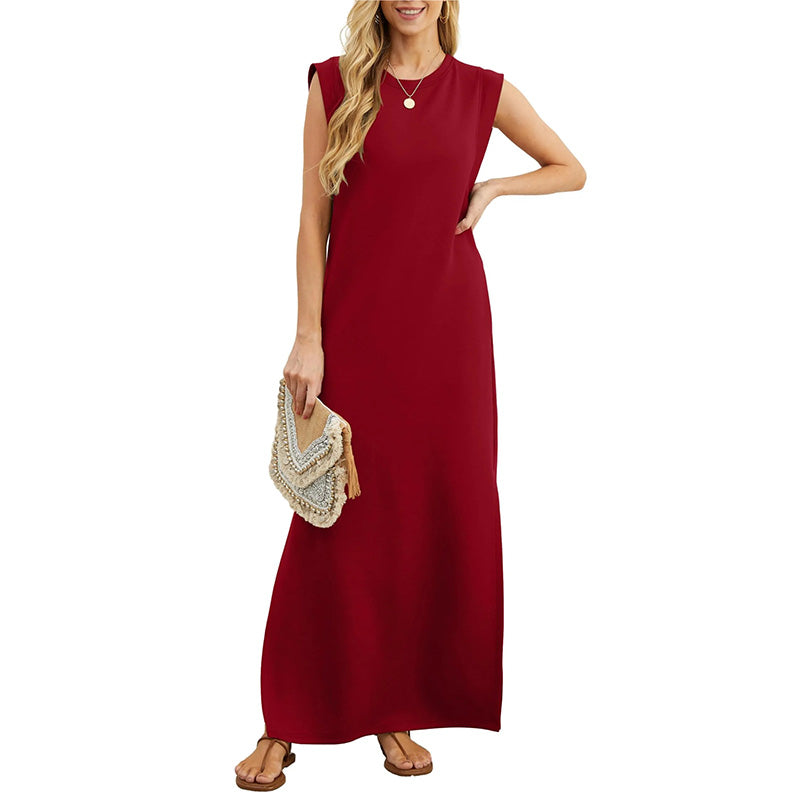 Robe maxi décontractée sans manches Yllona™