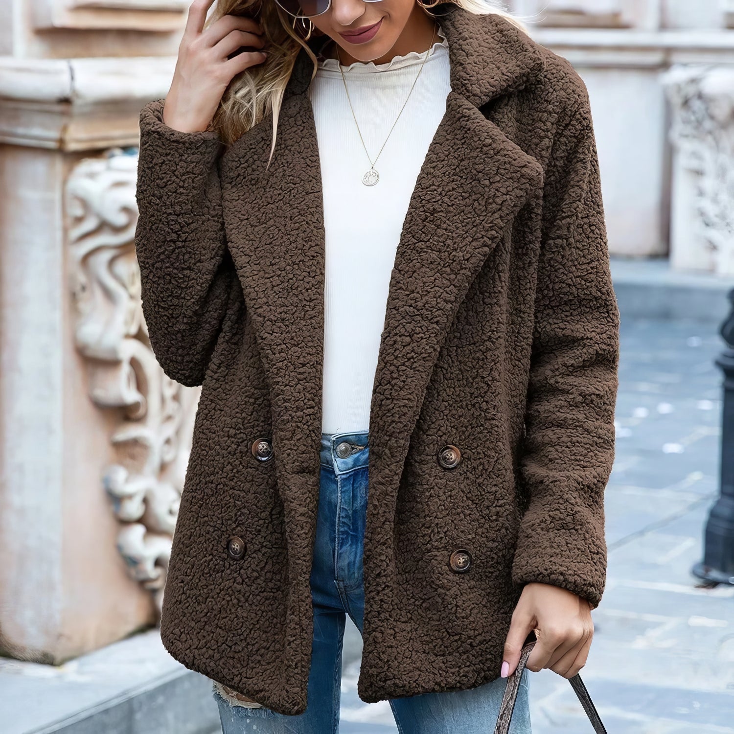 Alana™ I Manteau En Fausse Fourrure Douce