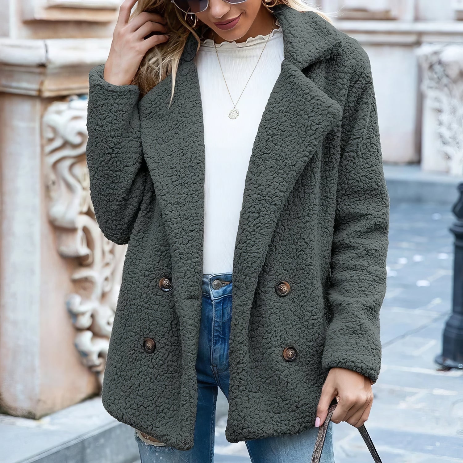 Alana™ I Manteau En Fausse Fourrure Douce