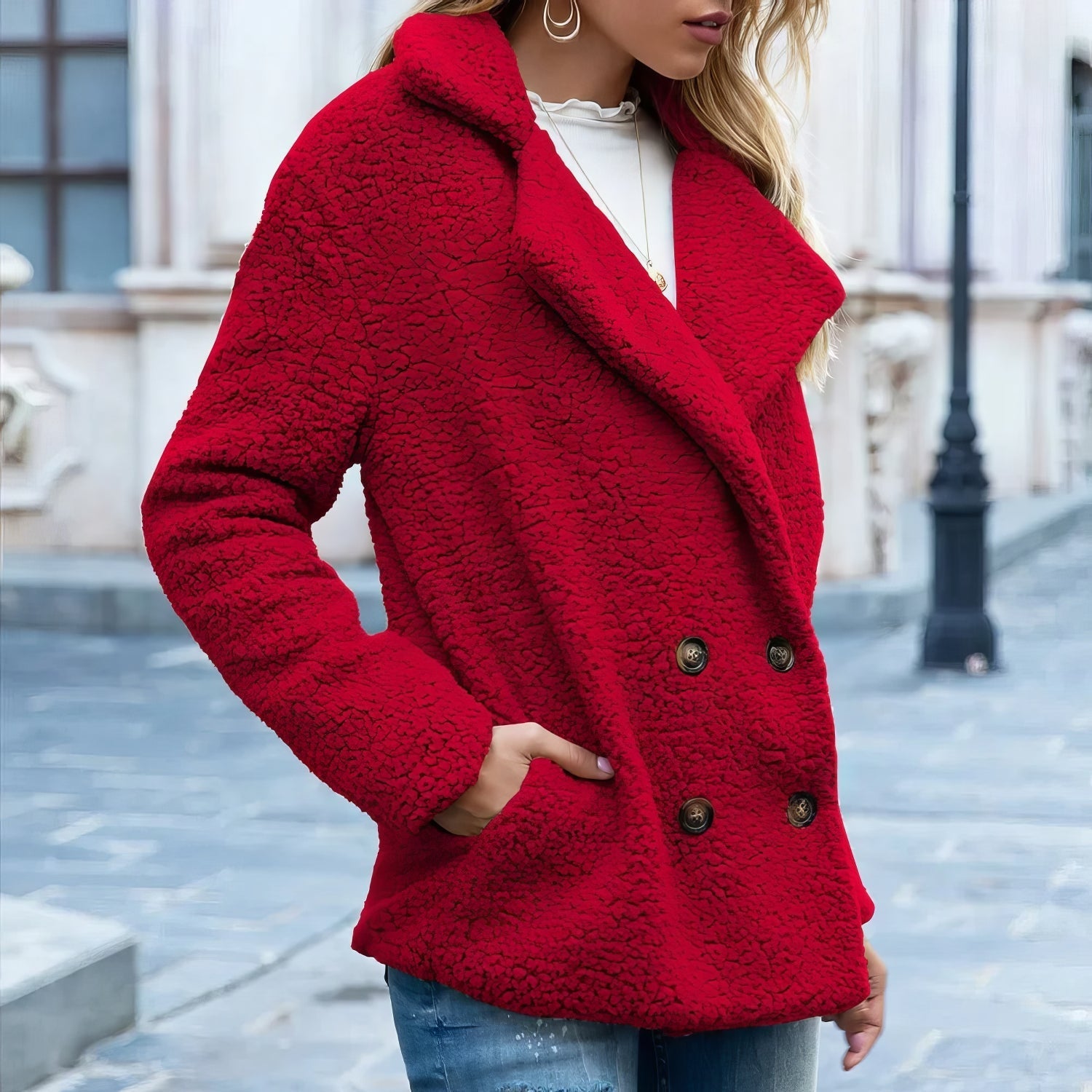Alana™ I Manteau En Fausse Fourrure Douce